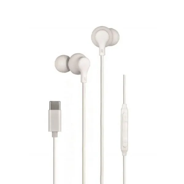 Daewoo DW2016 Auriculares con Micrófono USB-C Blanco 