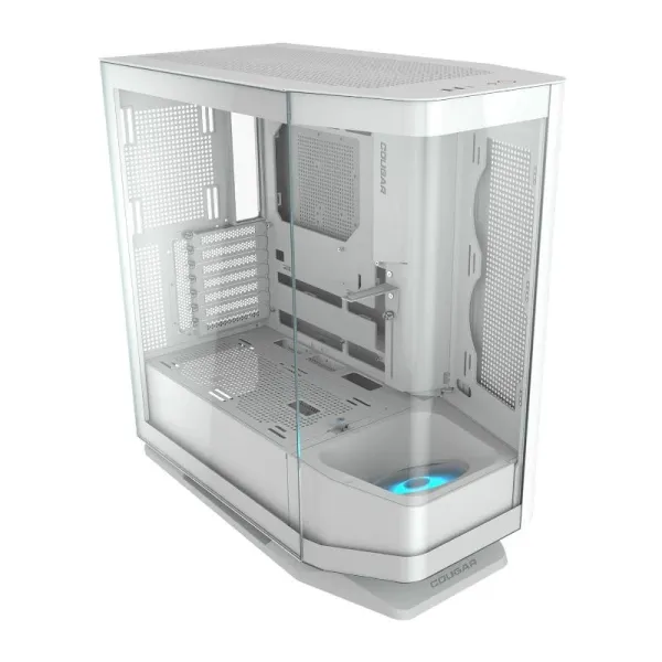 Cougar FV270 RGB Blanco SemiTorre Cristal Curvado templado y soporte E-ATX
