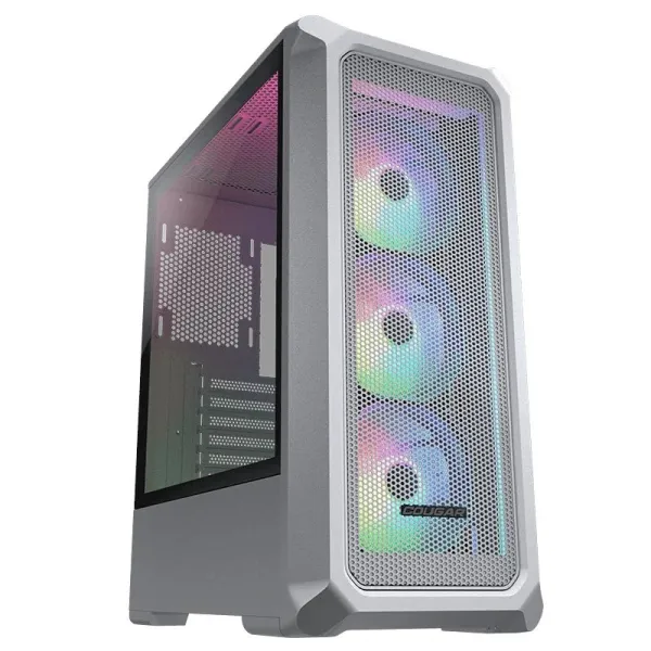 Cougar Archon 2 RGB Blanca Caja Gaming ATX, Panel frontal y lateral de cristal