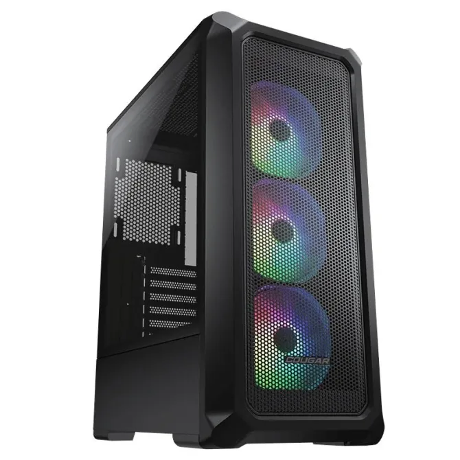 Cougar Archon 2 RGB Negra Caja Gaming ATX, Panel frontal y