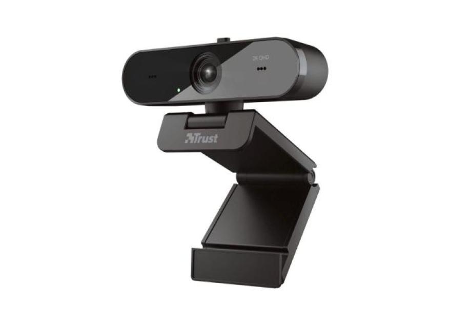 Webcam Trust TW-250/ Enfoque Automático/ 2560 x 1440 QHD | TechLife.es