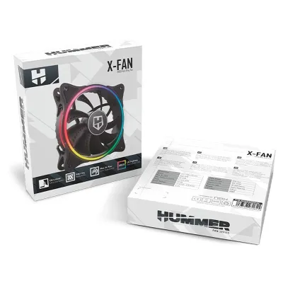 Nox Hummer X-Fan Ventilador 120mm ARGB Nox Hummer X-Fan Ventilador 120mm ARGB