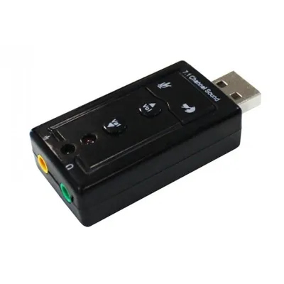 Tarjeta De Sonido Usb 7.1 Approx Appusb71 + Volumen