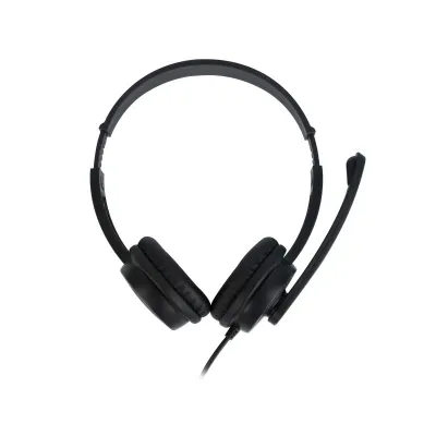 NGS VOX505USB Auriculares USB con Micrófono Negros
