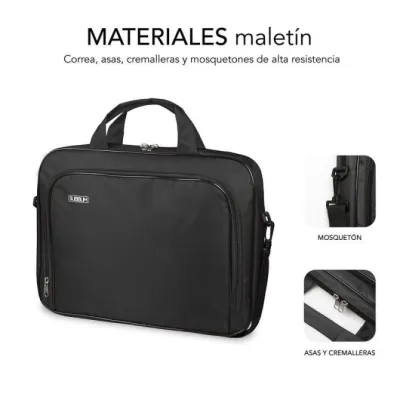 Subblim Oxford Maletín para Portátil hasta 14" Negro