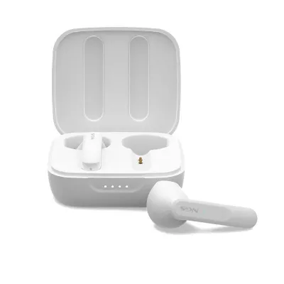 NGS Artica Move White Auriculares Inalámbricos con Estuche de