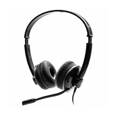 Nilox Auriculares USB 2.0 con Micrófono para PC Negros Nilox Auriculares USB 2.0 con Micrófono para PC Negros