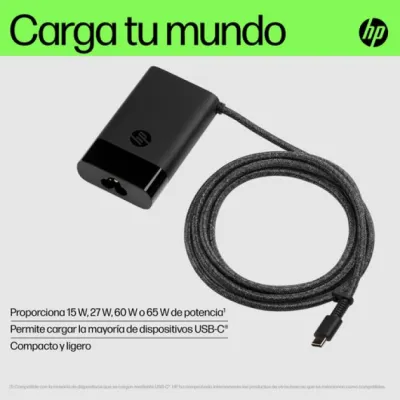 HP 671R2AA Cargador USB-C 65W para Portátil HP 671R2AA Cargador USB-C 65W para Portátil