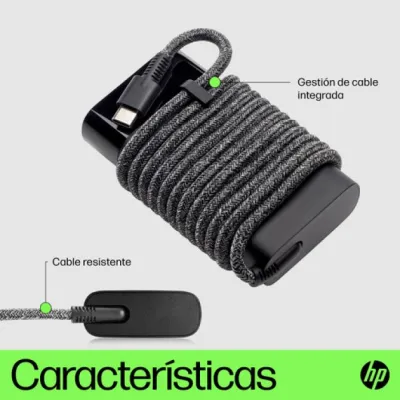 HP 671R2AA Cargador USB-C 65W para Portátil HP 671R2AA Cargador USB-C 65W para Portátil