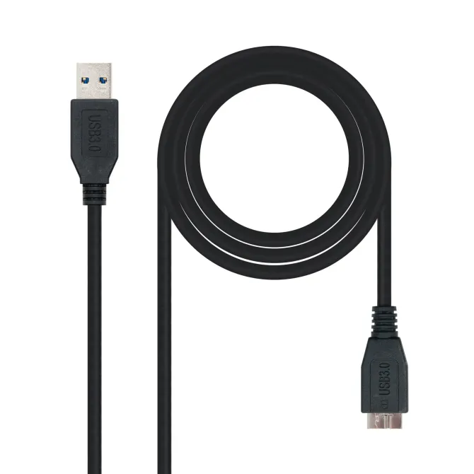 Nanocable Cable USB 3.0 Tipo A Macho a Micro USB B Macho 2m
