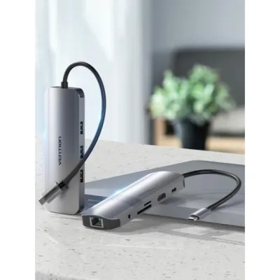 Vention TOLHB Docking USB-C a 1x HDMI / 3x USB 3.0 / 1x USB-C Vention TOLHB Docking USB-C a 1x HDMI / 3x USB 3.0 / 1x USB-C
