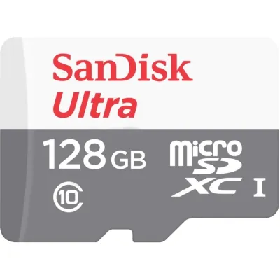 Sandisk Ultra MicroSDXC 128GB Clase 10 UHS-I + Adaptador
