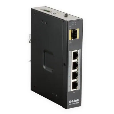 D-Link DIS-100G-5PSW Switch Industrial No Gestionable 4 Puertos
