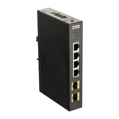D-Link DIS-100G-6S Switch Industrial 4 Puertos Gigabit + 2 SFP D-Link DIS-100G-6S Switch Industrial 4 Puertos Gigabit + 2 SFP
