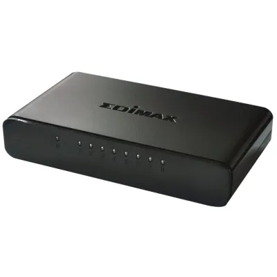 Edimax ES-3308P Switch 8 Puertos 10/100Mbps Negro