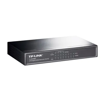 TP-Link TL-SG1008P Switch de Escritorio 8 Puertos Gigabit con 4 TP-Link TL-SG1008P Switch de Escritorio 8 Puertos Gigabit con 4