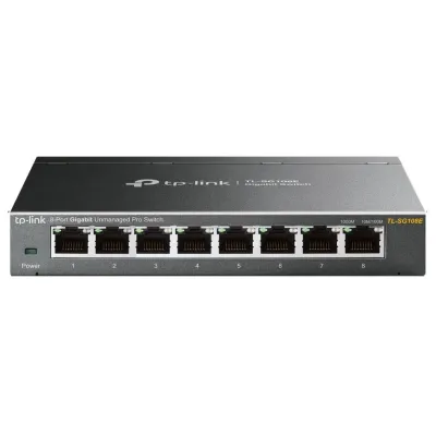 TP-LINK TL-SG108E Switch 8 Puertos Gigabit V3 TP-LINK TL-SG108E Switch 8 Puertos Gigabit V3