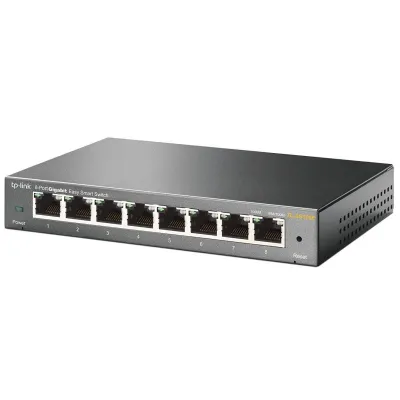 TP-LINK TL-SG108E Switch 8 Puertos Gigabit V3 TP-LINK TL-SG108E Switch 8 Puertos Gigabit V3