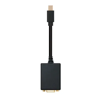 Nanocable Cable Adaptador Mini DisplayPort a SVGA 15cm Negro Nanocable Cable Adaptador Mini DisplayPort a SVGA 15cm Negro