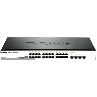 D-Link DGS-1210-24/E Smart Switch Gestionado 24 Puertos D-Link DGS-1210-24/E Smart Switch Gestionado 24 Puertos