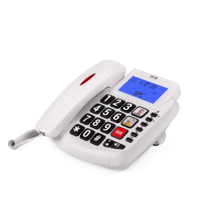 SPC Comfort Volume 2 Teléfono Sobremesa con Teclas Grandes para