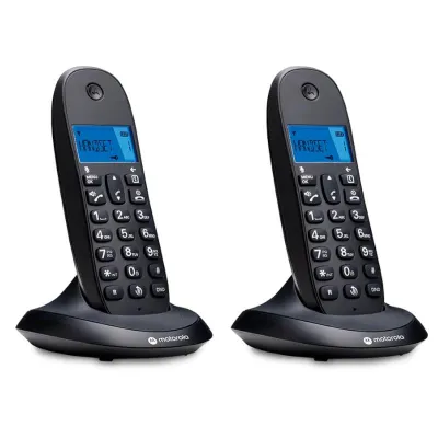 Motorola C1002CB+ Pack Duo Teléfonos Inalámbricos Motorola C1002CB+ Pack Duo Teléfonos Inalámbricos