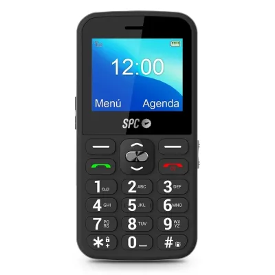 Teléfono Móvil SPC Fortune 2 para Personas Mayores/ Negro