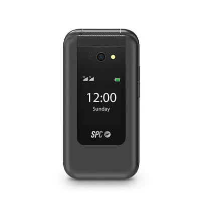 SPC 2325n Móvil Senior con tapa, Teclas grandes, SOS, 4G Negro SPC 2325n Móvil Senior con tapa, Teclas grandes, SOS, 4G Negro
