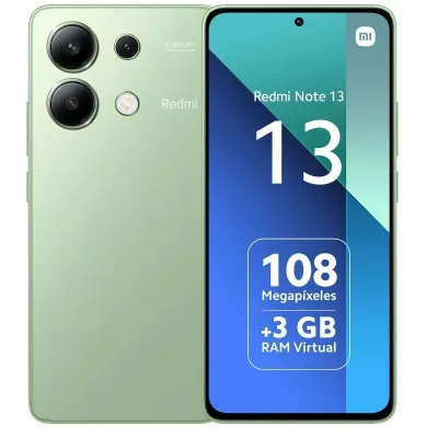 Xiaomi Redmi Note 13 8/256GB Verde Libre Xiaomi Redmi Note 13 8/256GB Verde Libre