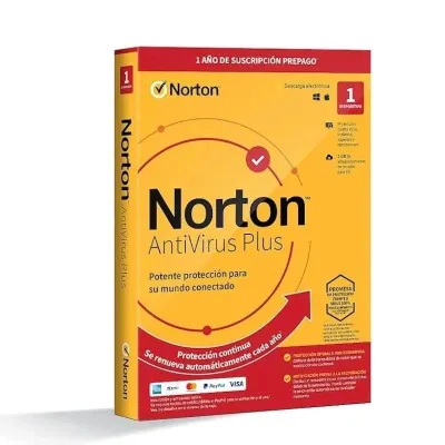 Norton Antivirus Plus 2024 | 1 Dispositivo PC/Mac | 1 año |