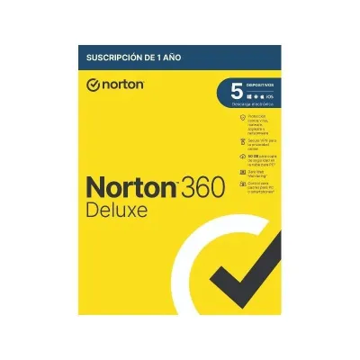 Norton 360 Deluxe 2024 | 5 Dispositivos + 50GB Nube
