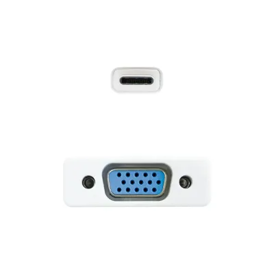 Nanocable Conversor USB-C a VGA USB-C/M-VGA/H Aluminio 10 cm