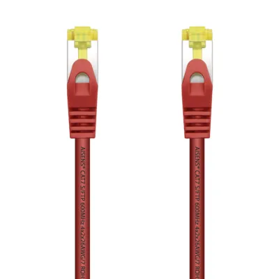 Aisens Cable de Red S/FTP RJ45 Cat.7 1m Rojo
