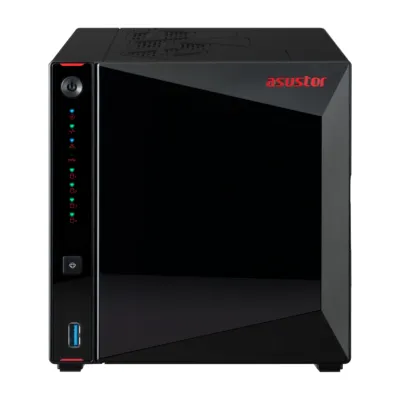Asustor AS5404T Servidor de Almacenamiento NAS Ethernet Negro Asustor AS5404T Servidor de Almacenamiento NAS Ethernet Negro