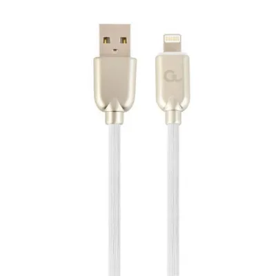 Cablexpert CC-USB2R-AMLM-1M-W cable de conector Lightning Blanco Cablexpert CC-USB2R-AMLM-1M-W cable de conector Lightning Blanco