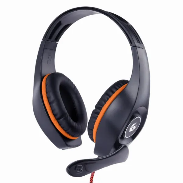 Gembird GHS-05-O Auriculares Gaming Multiplataforma Negros 