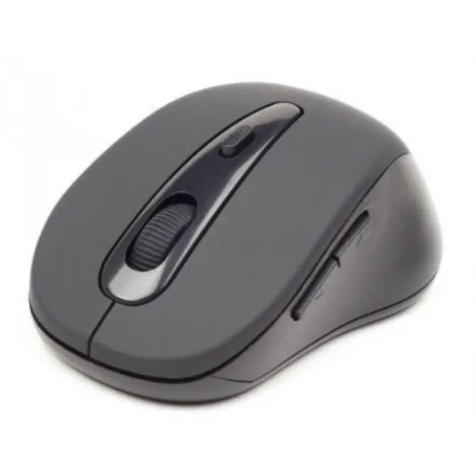 Gembird MUSWB2 Ratón Óptico Inalámbrico 1600DPI Negro/Gris