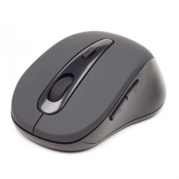 Gembird MUSWB2 Ratón Óptico Inalámbrico 1600DPI Negro/Gris