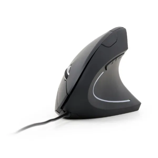 Gembird MUS-ERGO-01 Ratón Ergonómico 3200DPI Negro