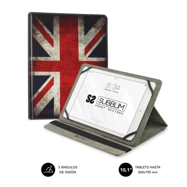Subblim Trendy Case England Funda para Tablets 10.1"