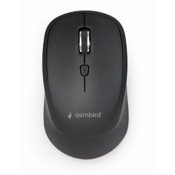 Gembird MUSW-4B-05 Ratón Óptico Inalámbrico 1600 DPI Negro