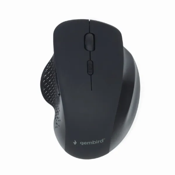 Gembird MUSW-6B-02 Ratón Óptico Inalámbrico 6 Botones Negro