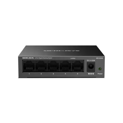 Mercusys MS105GS Switch Gigabit de Sobremesa 5 Puertos RJ-45