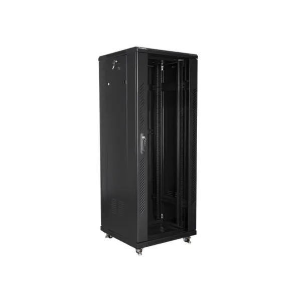 Lanberg FF01-6632-12B Armario Rack 19" 32U 600X600 Negro con Accesorios