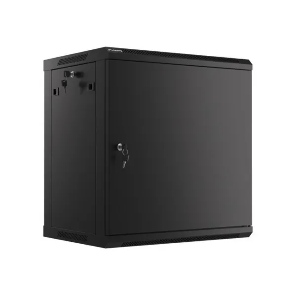 Lanberg WF01-6412-00B armario rack 12U Bastidor de pared Negro