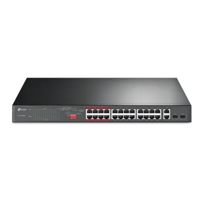 TP-Link TL-SL1226P Switch 24 Puertos Fast Ethernet + 2 Gigabit