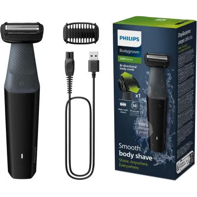 Philips Afeitadora Corporal Masculina, Bodygroom Serie 3000