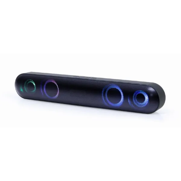Gembird Barra de Sonido Bluetooth Negro 