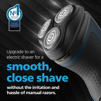 Philips Afeitadora eléctrica para hombre Húmedo y seco S1151