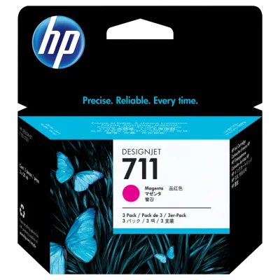 HP 711 Multipack cartuchos 3x Magenta CZ135A - Cartucho de HP 711 Multipack cartuchos 3x Magenta CZ135A - Cartucho de